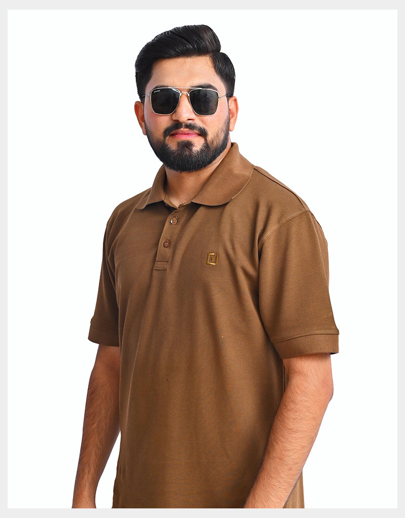 Choclate Brown Polo Shirt 406