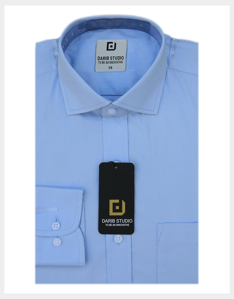Light Blue Shamra Casual Shirt 523