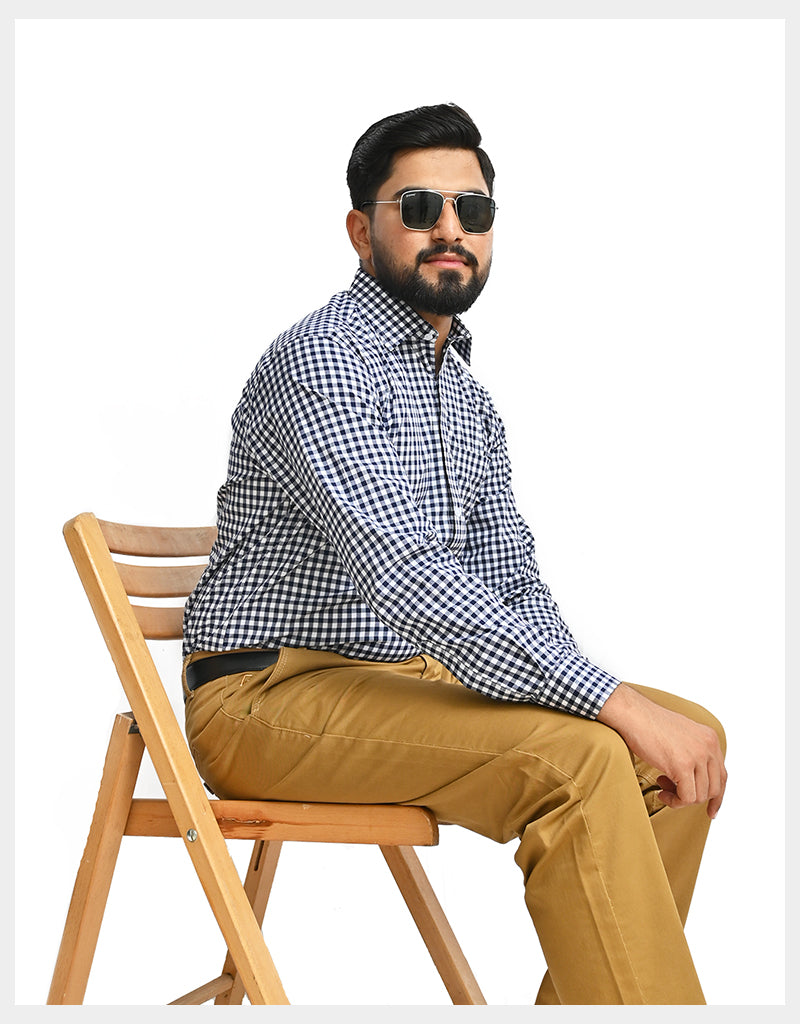 Black chak Casual Shirt 506